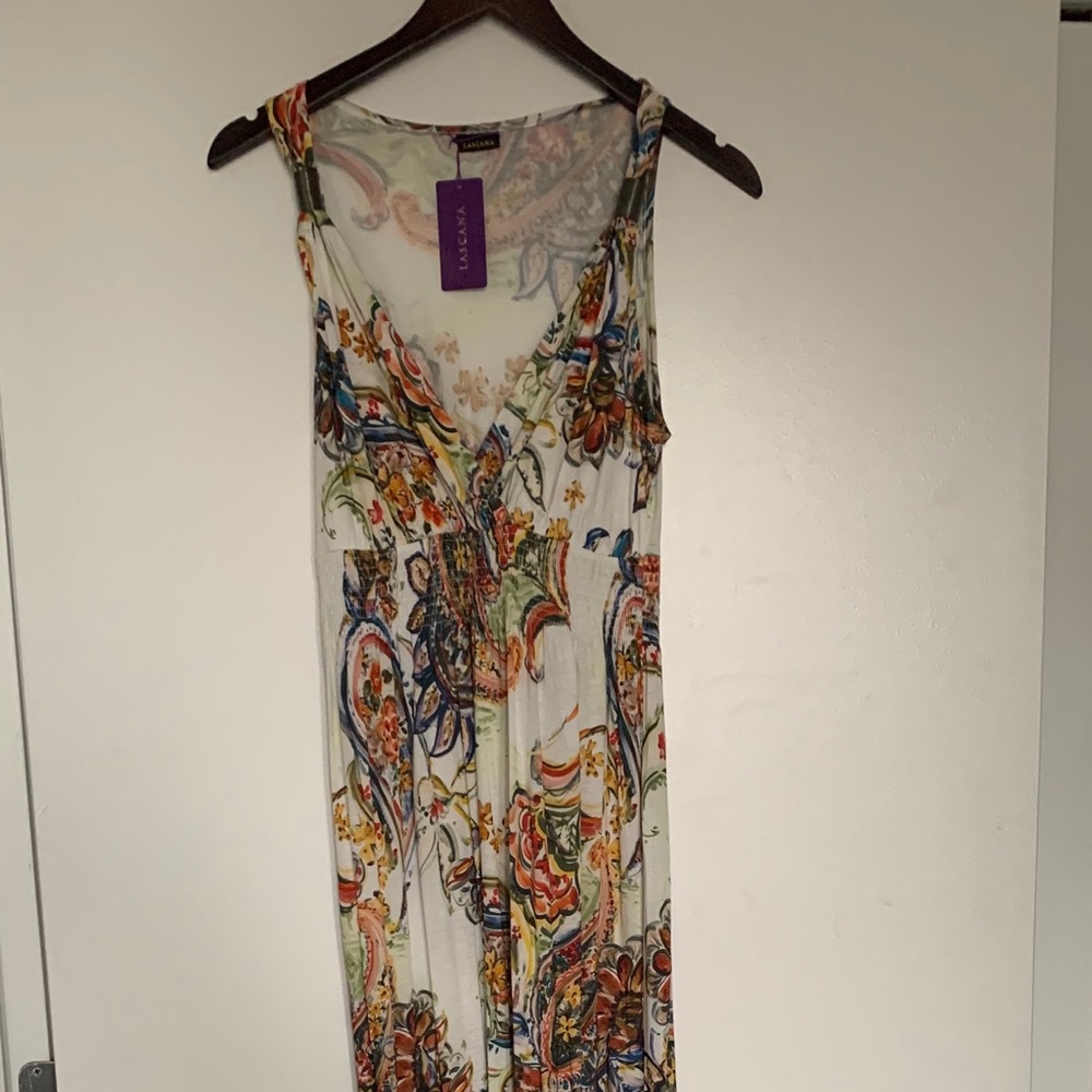 NWT Lascana Floral Paisley Maxi Dress size 8